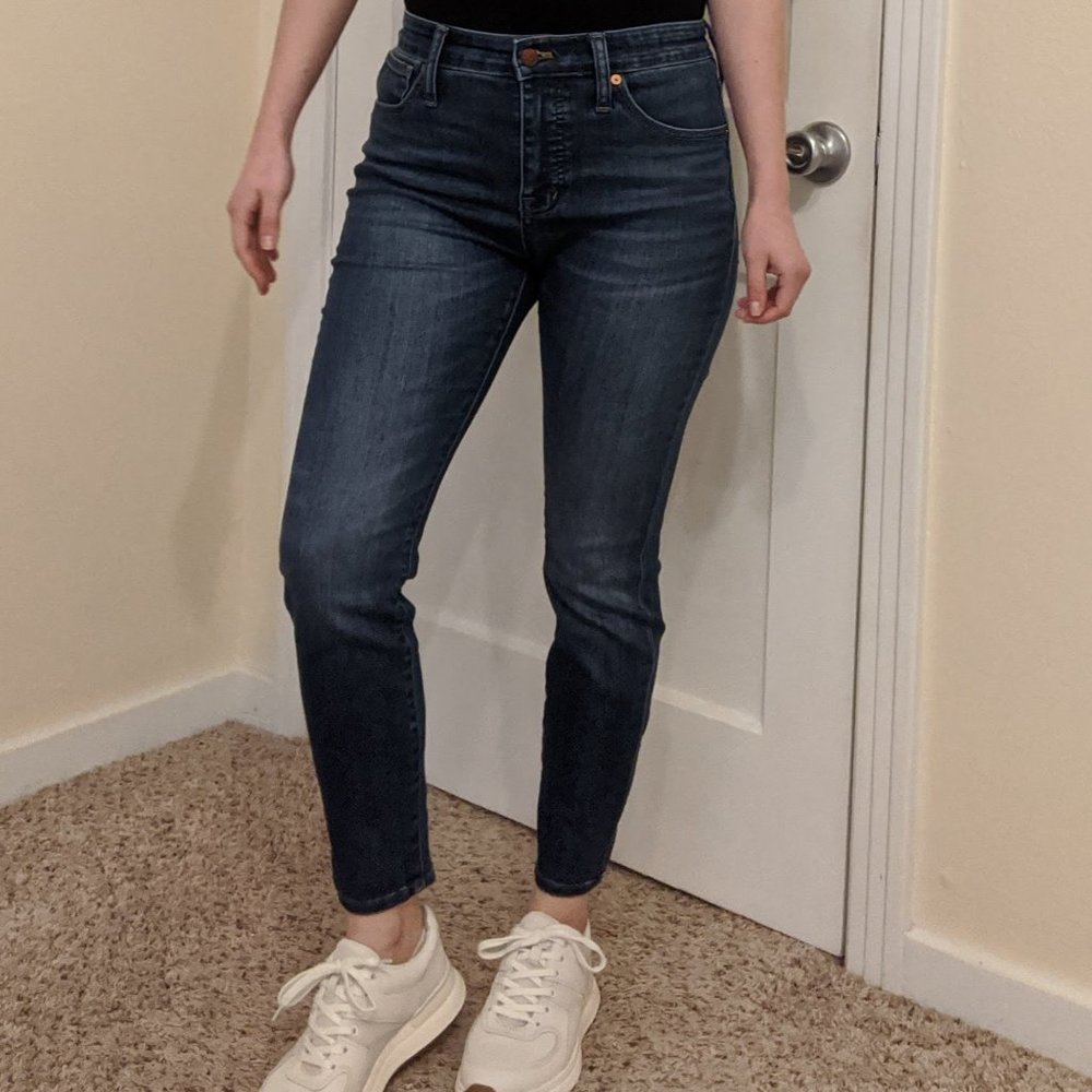 Madewell Petite Curvy High-Rise Skinny Jeans